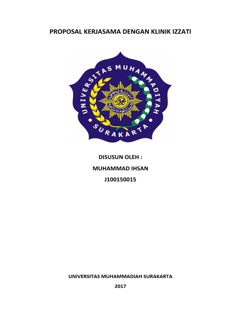Proposal Kerjasama Dengan Klinik Izzati