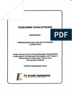 Dokumen Kualifikasi Pt. Elang Tpa Gas Padang (Lanjutan) PDF