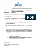 07 MWG The Medical Management of The Entrapped Patient With Crush Syndrome PDF