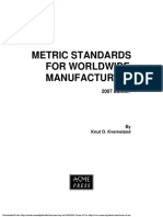 Metric Standards For Worldwide Manufacturing 2007 PDF