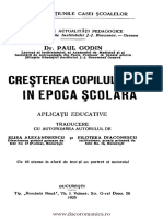 Cresterea Copilului de Varsta Scolara PDF