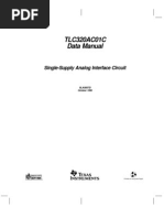 TLC320AC01C Data Manual: Single-Supply Analog Interface Circuit