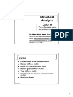 Lect 06 Truss Stiffness Method Dr. Wan Sabki