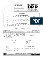 XI Maths DPP (18) - Prev Chaps + Trig PDF