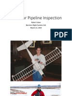 Uav'S For Pipeline Inspection: Robert Eaton Nuvaero Flight Systems Ltd. March 11, 2014