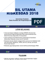 Hasil Riskesdas 2018 PDF