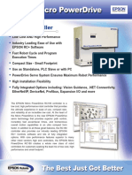 Epson RC180 Controller Brochure (Revision C)