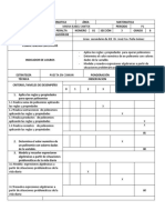 Ejemplo de Escala Estimativa