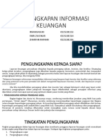 Pengungkapan Informasi Keuangan