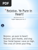 9 - Rejoice, Ye Pure in Heart!