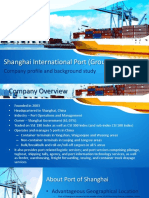 Shanghai Port International - Company Analysis