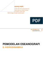 Pemodelan Oseanografi - Hidrodinamika - Indra B Prasetyawan - 2016