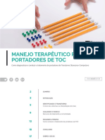 Manejo terapêutico para portadores de TOC