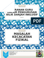 Masalah Kecacatan Fizikal