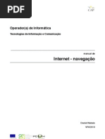 Manual Internet Navegacao