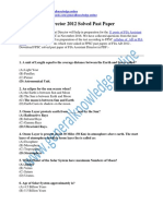 FIA Assistant Director 2012 Solved Past Paper in PDF