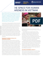 World Bank - Growing The Space For Human Rights Awareness in Vietnam