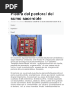 Piedra del pectoral del sumo sacerdote.docx
