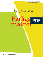 Gustaf Af Geijerstam - Farliga Makter (Prosa) (1a Tryckta Utgåva 1905, Senaste Tryckta Utgåva 1913, 377 S.)