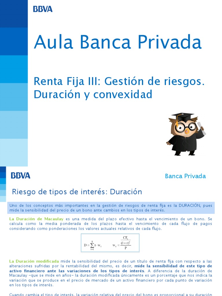 Renta Fija Gestion Riesgos | PDF | Renta Fija | Tasas de interés