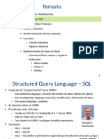 Estructuras de Datos. SQL