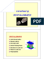 Crystallography PDF