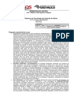 Matriz Curricular Fatec Controle de Obras