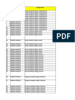 Seat Matrix 2nd Round UR List