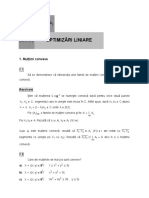 Optimizari Liniare PDF