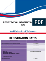 2019 Registration Information, Uploaded by SASCO VUT
