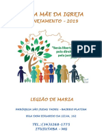 Legião de Maria Planejamento 2019