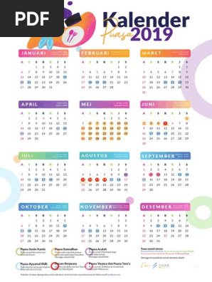 Jadwal Puasa Sunnah Rabiul Awal 2019