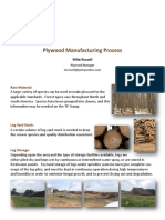 Plywood Manufacturing Process