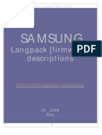 Samsung Langpacks Description 05 2009 New