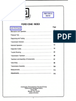 TRANSMISION CD4E Ford Escape PDF