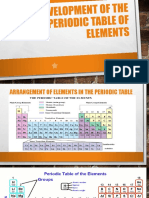 Lesson Grade 8 Development of the Periodic Table, Reactivity Series and Trends