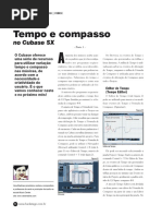 Cubase - Tempo e Compasso