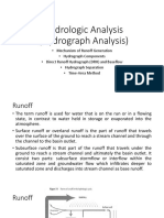 Hydrologic Analysis (Hydrograph Analysis) Week 8