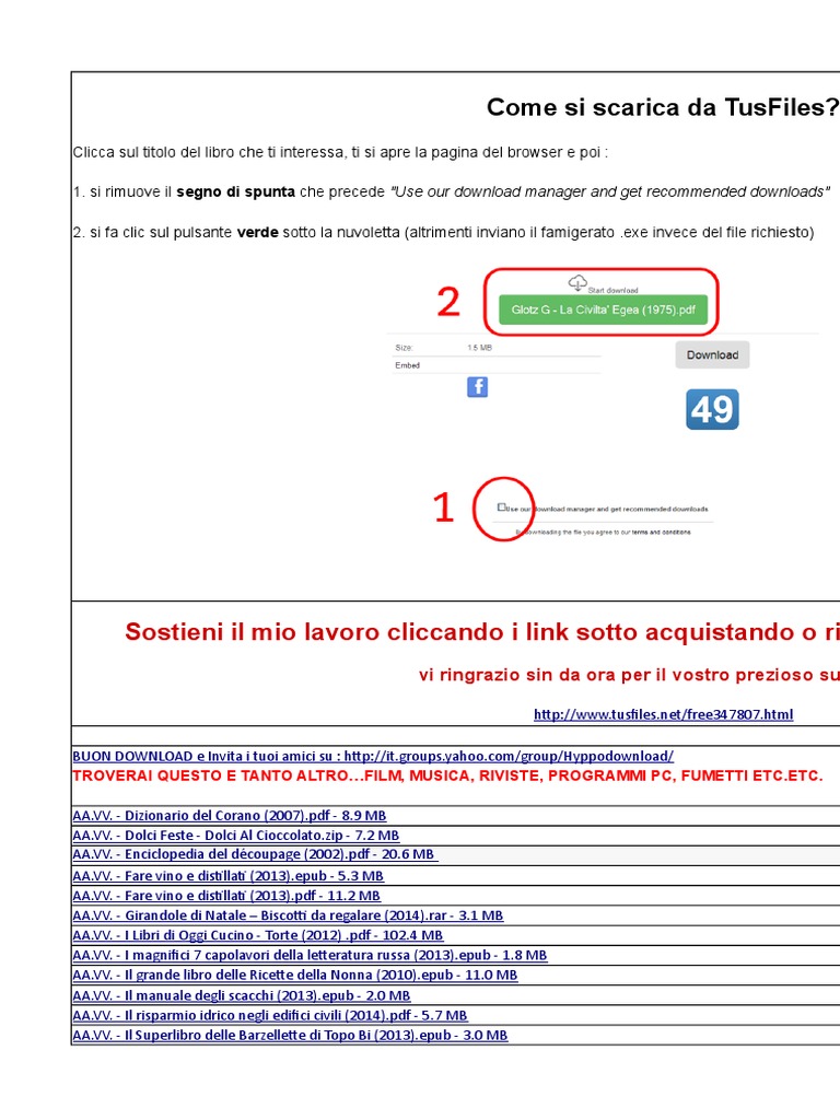 Elenco Link Libri Aggiornato Febbraio 15 Xlsx