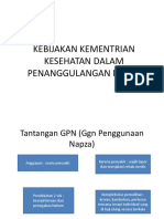 Kebijakan Kementrian Kesehatan Dalam Penanggulangan Napza (Persentasi Bu Herma)