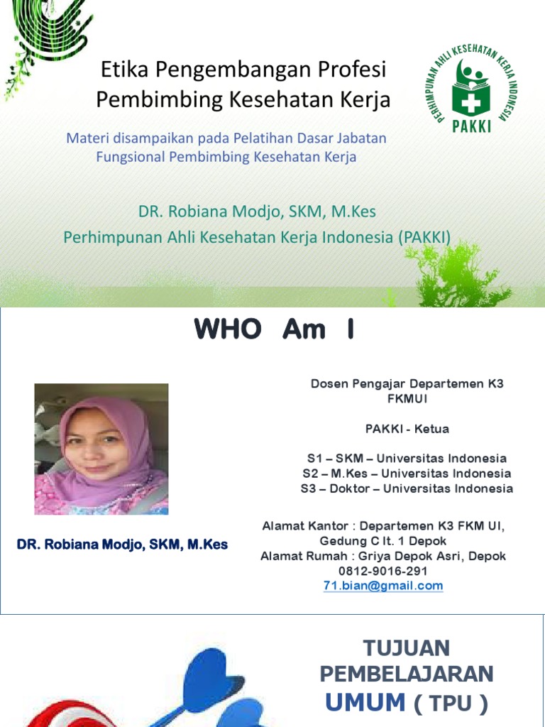 Etika Profesi Combined Robiana Modjo | PDF