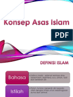 Konsep Asas Islam