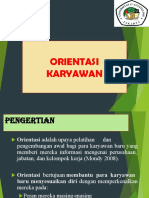 Orientasi Dan Penempatan PDF