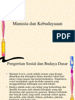 1 - Manusia Dan Kebudayaaan