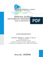 Informe Afecto IR Instrumentos Financieros - Andree Tudela