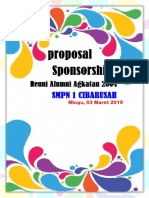 Proposal Sponsorship Rencana