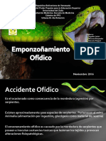 Accidente Ofídico: Características Clínicas y Tratamiento