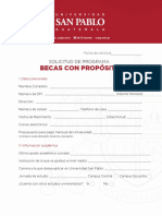 FORMULARIO BECA CON PROPOSITO 2018 para Impresion PDF