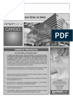 Caderno de Questões - Tipo I PDF
