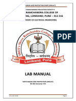 Lab Manual: Shree Ramchandra College of Engineering, Lonikand, Pune - 412 216